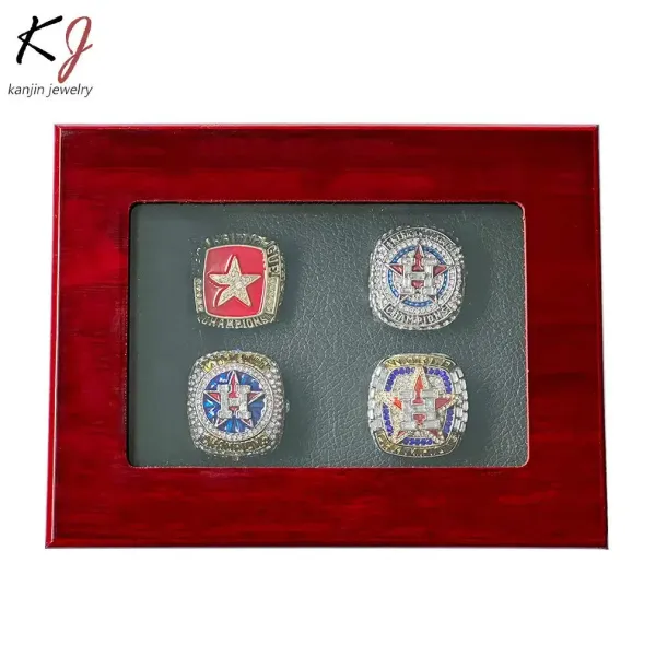 Design Kanjin Jewelry Houston Astros Championship Rings Collection Multicolor Jewelry - 9