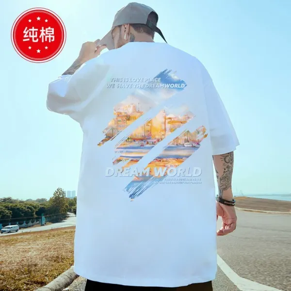 Design Dandys Candys Graphic Print White T-Shirt T-Shirts - 11