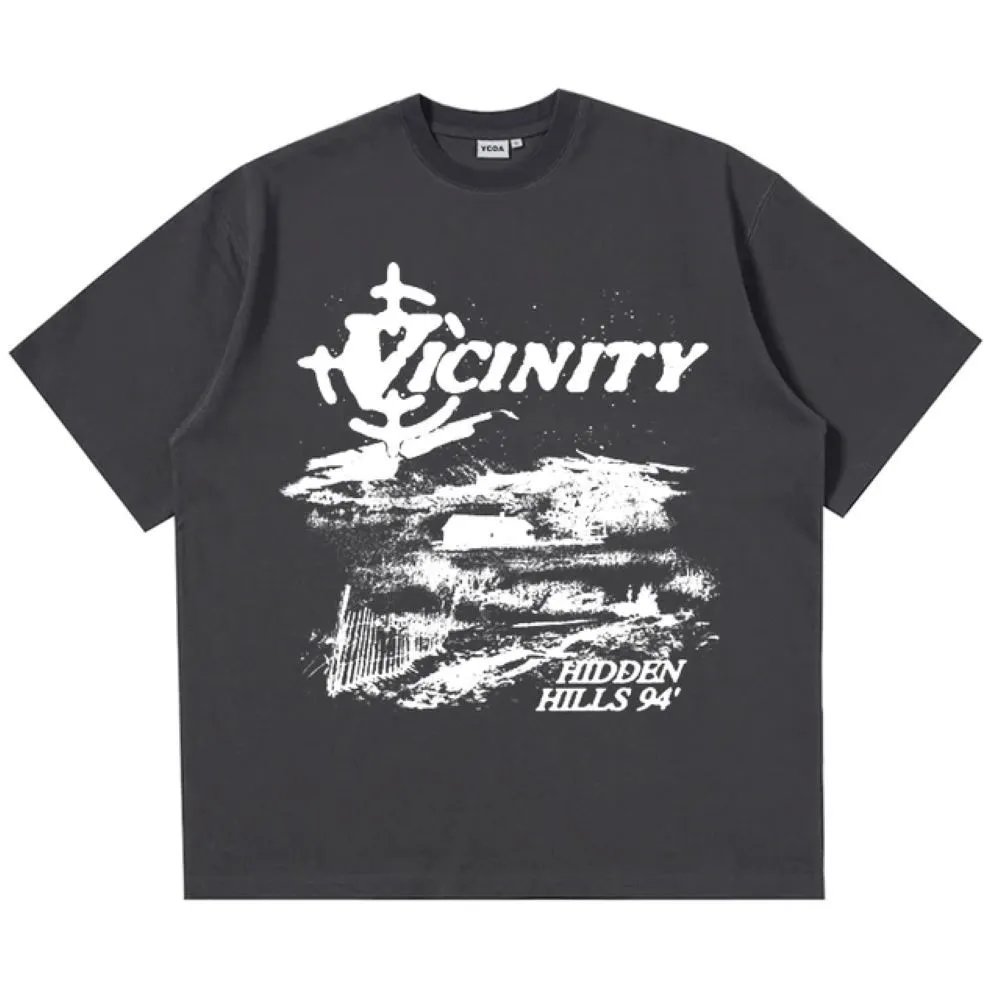 Design Vicinity Hidden Hills 94' Pink Graphic T-Shirt T-Shirts - 4