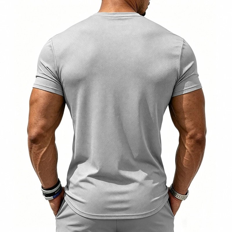 Design Basic Performance Gray T-Shirt - 53