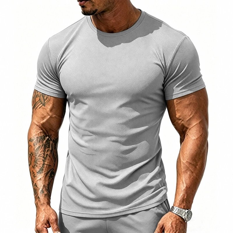 Design Basic Performance Gray T-Shirt - 55