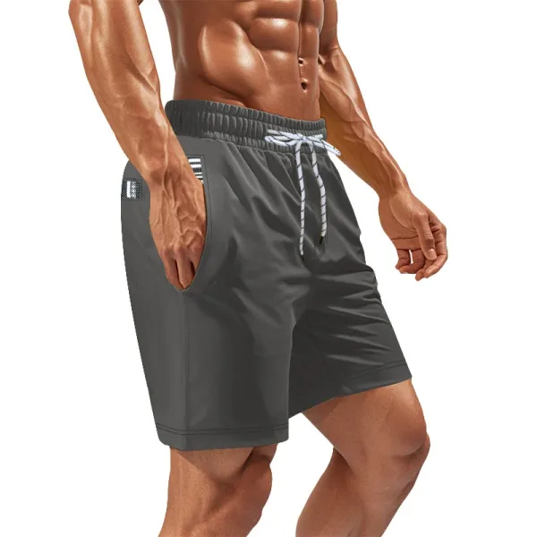 Design Drawstring Waist Shorts Beige Shorts - 45