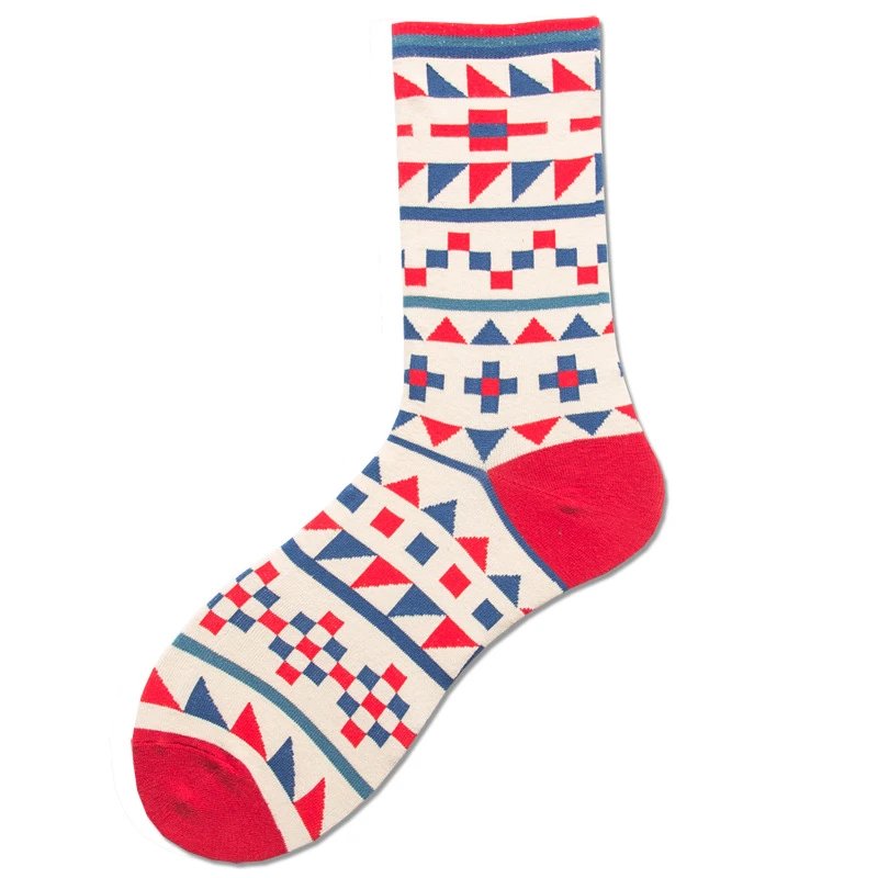 Design Ping Pong Paddle Print Teal Socks - 6
