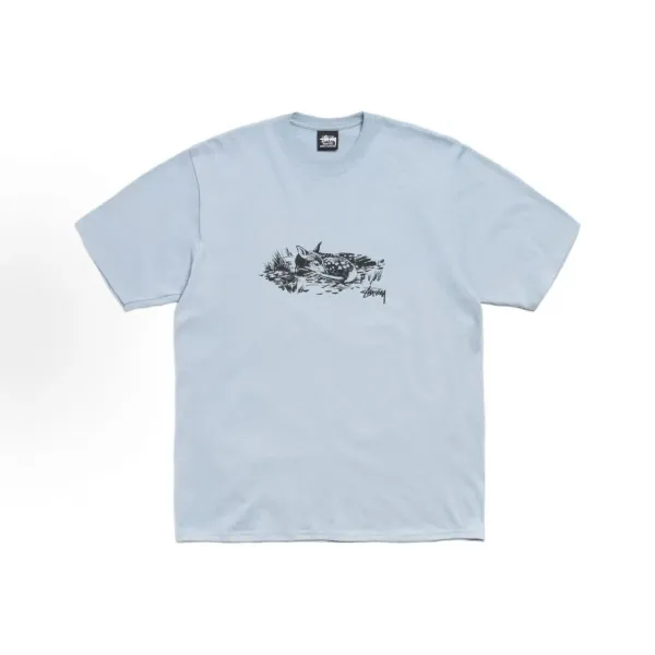Design Halftone Logo Graphic T-Shirt Gray - 16