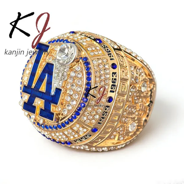 Design Kanjin Jewelry MLB Championship Rings Display Set Black Jewelry - 9