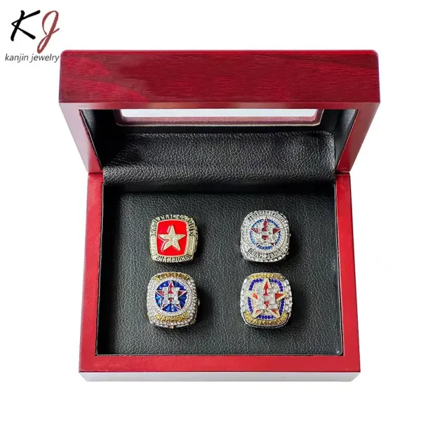 Design Kanjin Jewelry Houston Astros Championship Rings Collection Multicolor Jewelry - 8