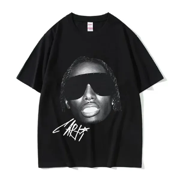 Cactus Jack Travis Scott Portrait White T-Shirt - 4