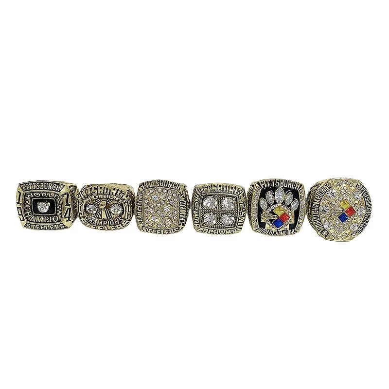 Pittsburgh Steelers 6 Year NFL Super Bowl Championship Ring photo 3