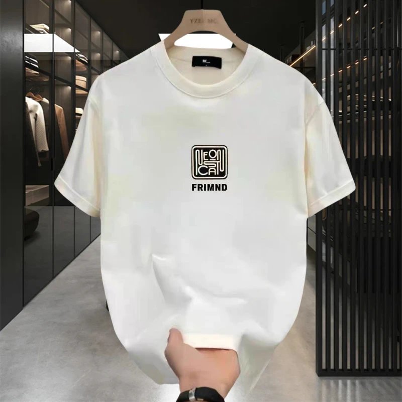 Design FRIMND Bold Logo Print Black T-Shirt T-Shirts - 4