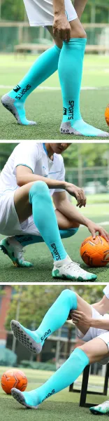 Design Sports S Logo Performance Socks White / Gray Socks - 15