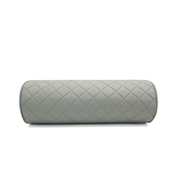 Bottega Veneta Intrecciato Cylinder Pillow Gray Accessories - 1
