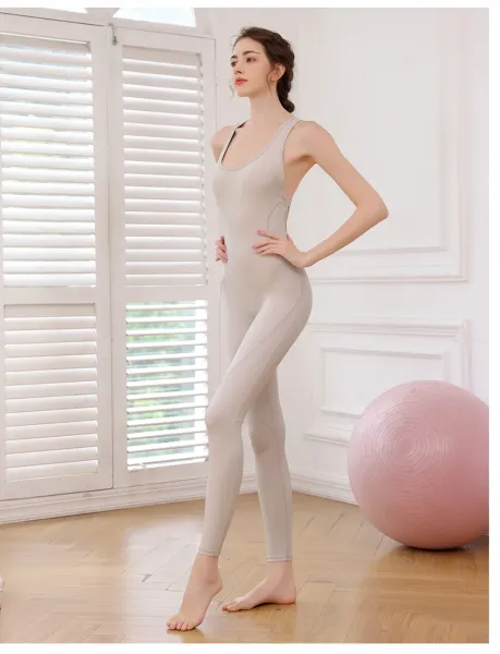 Design Racerback Cutout Bodysuit Black Activewear - 27