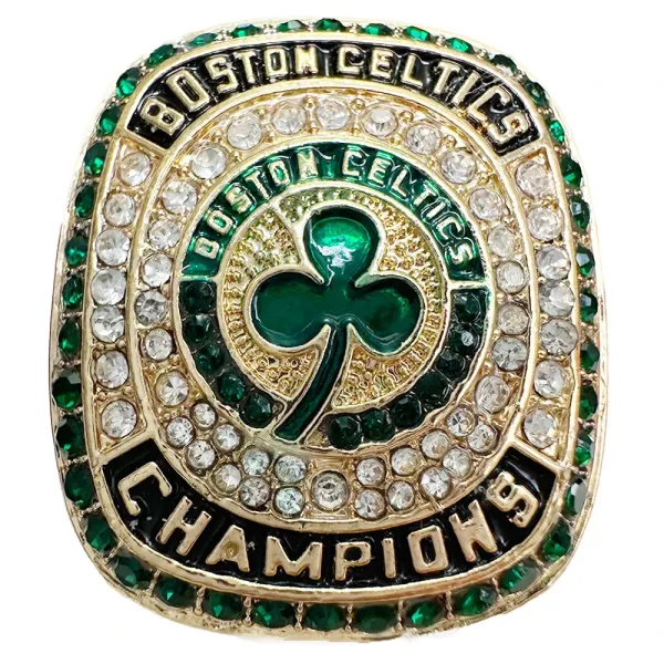 NBA Championship Rings Collection with Larry O'Brien Trophy Replica Jewelry - 5