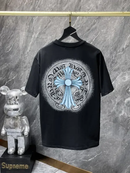 Chrome Hearts Floral Cross Logo White T-Shirt - 13