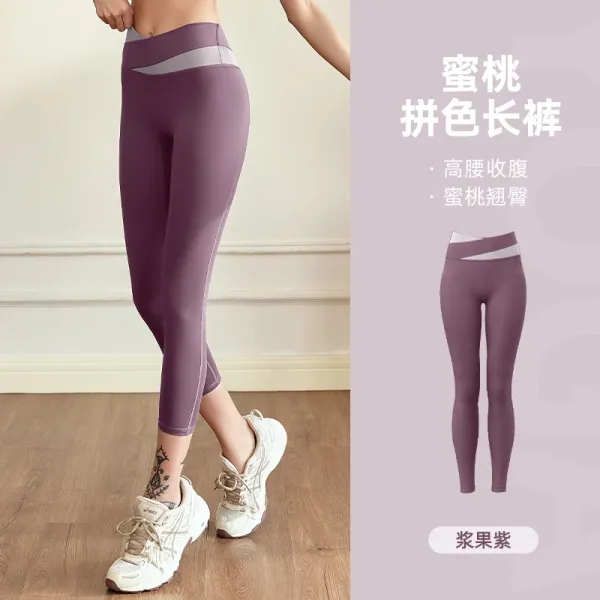 Design Plum Purple Leggings - 1