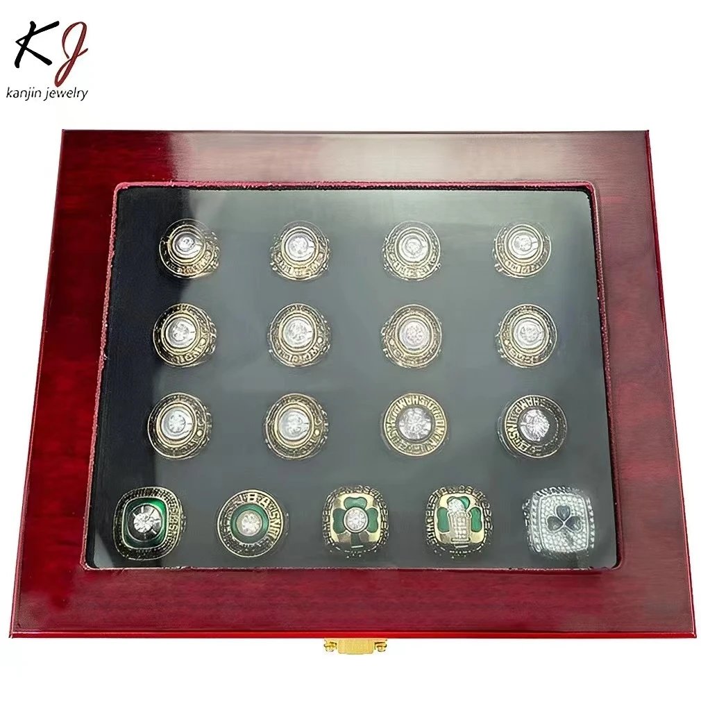 Design Kanjin Jewelry Championship Ring Collection Display Box Set Accessories - 3