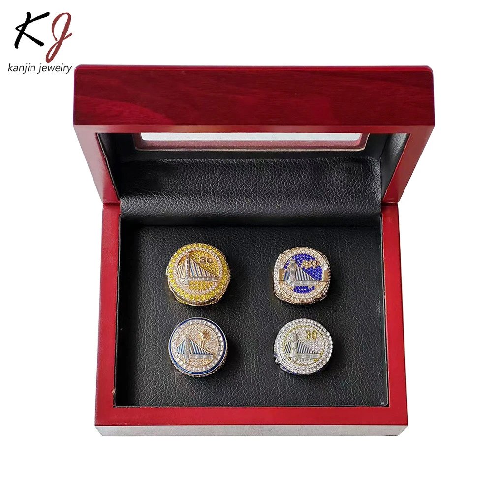 Design Kanjin Jewelry Golden State Warriors Championship Ring Collection Multicolor Rings Jewelry - 14