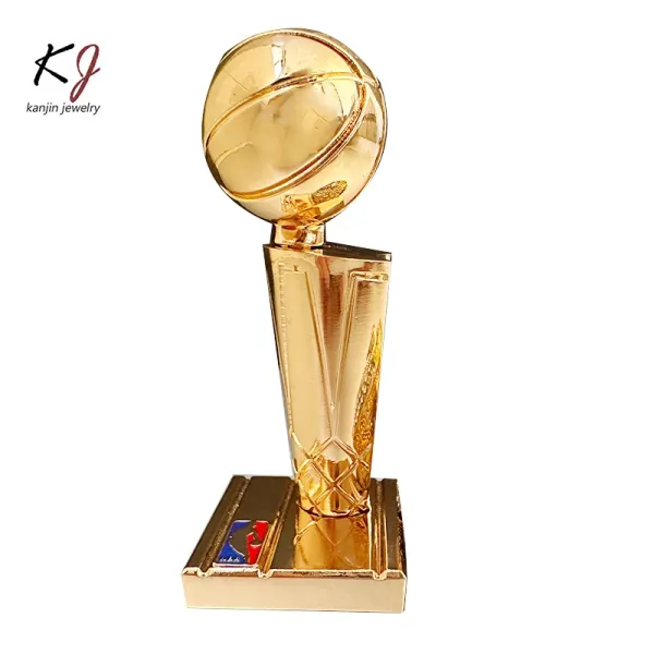 Design Kanjin Jewelry NBA Championship Trophy Replica Gold Decorative Trophy Accessories - 2