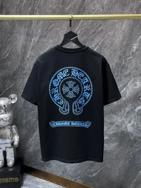 Chrome Hearts Floral Cross Logo White T-Shirt - 32