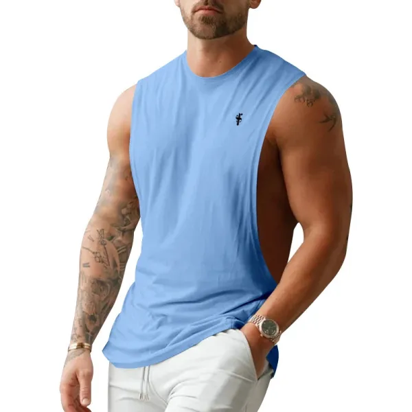 Design Muscle Tank Pink Vest-Top - 57