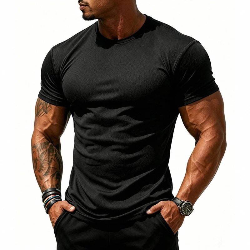 Design Basic Performance Gray T-Shirt - 63