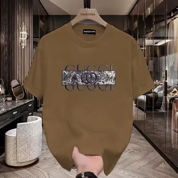 Gucci Logo-Embellished Green T-Shirt - 17