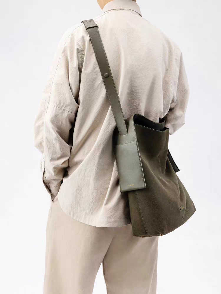 Jacquemus Le Chiquito Suede Brown Hobo Bag - 14