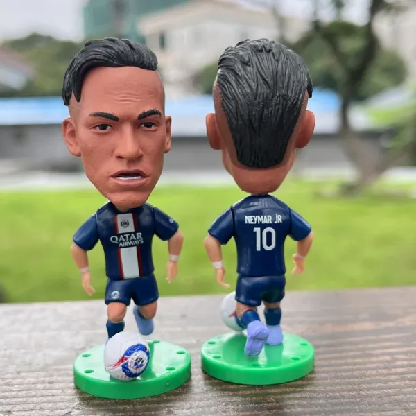 Paris Saint-Germain Neymar Jr Bobblehead Figurine Blue Accessories - 1