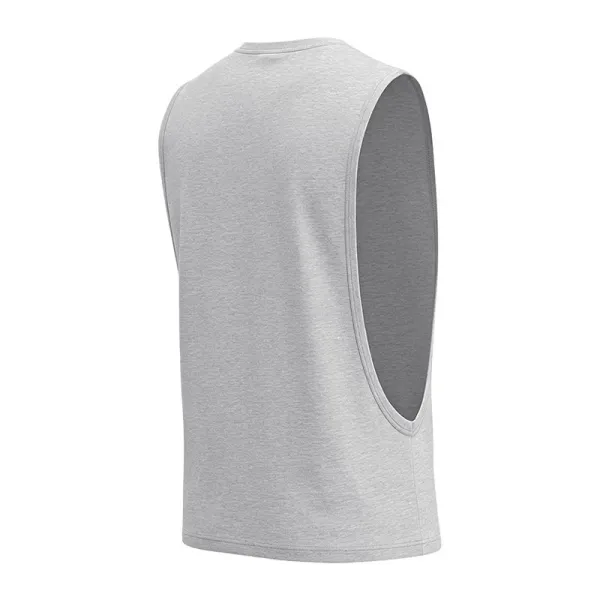Design X Logo Cut-Out Sleeveless Tank Beige Vest-Top - 72