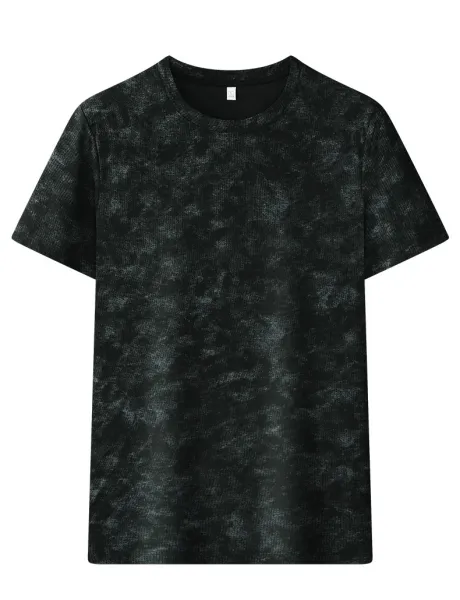 Design Acid Wash Black T-Shirt - 20