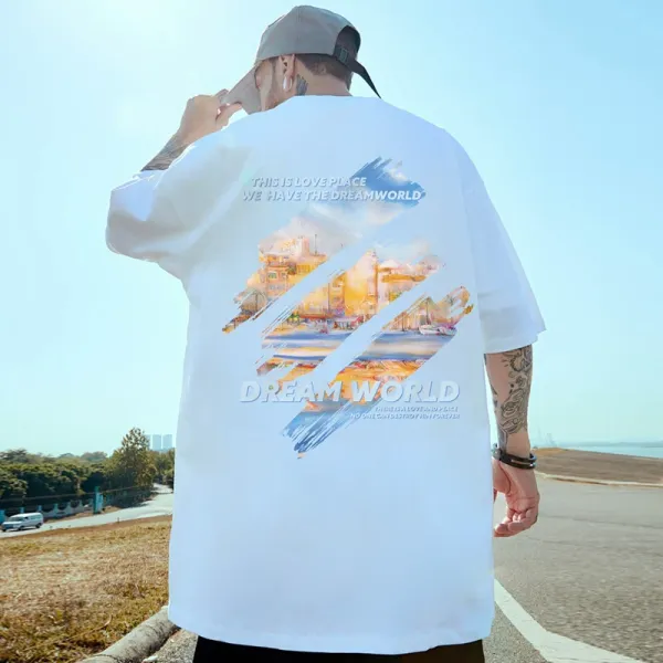 Design Dandys Candys Graphic Print White T-Shirt T-Shirts - 10
