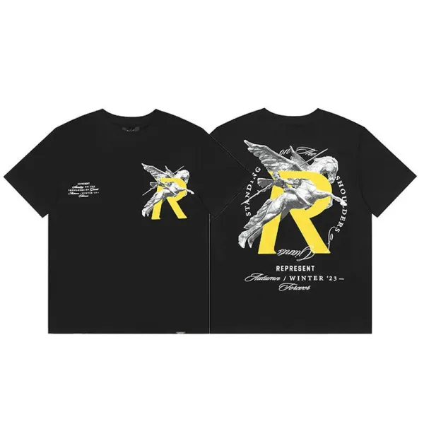 Represent Storms In Heaven Angel Graphic T-Shirt White - 8