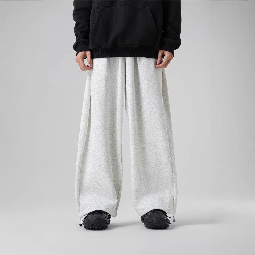 Thin Summer High-Rise Wide-Leg Pants