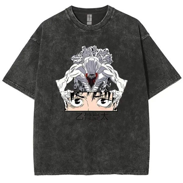 Design Jujutsu Kaisen Yuji Itadori Cursed Technique T-Shirt - 1