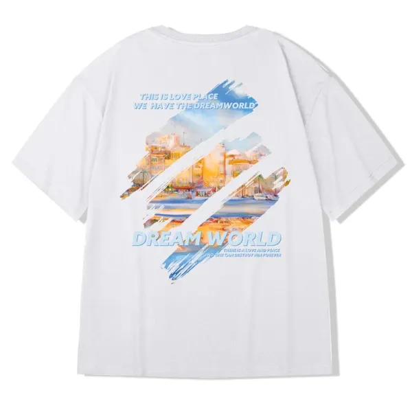 Design Dandys Candys Graphic Print White T-Shirt T-Shirts - 6