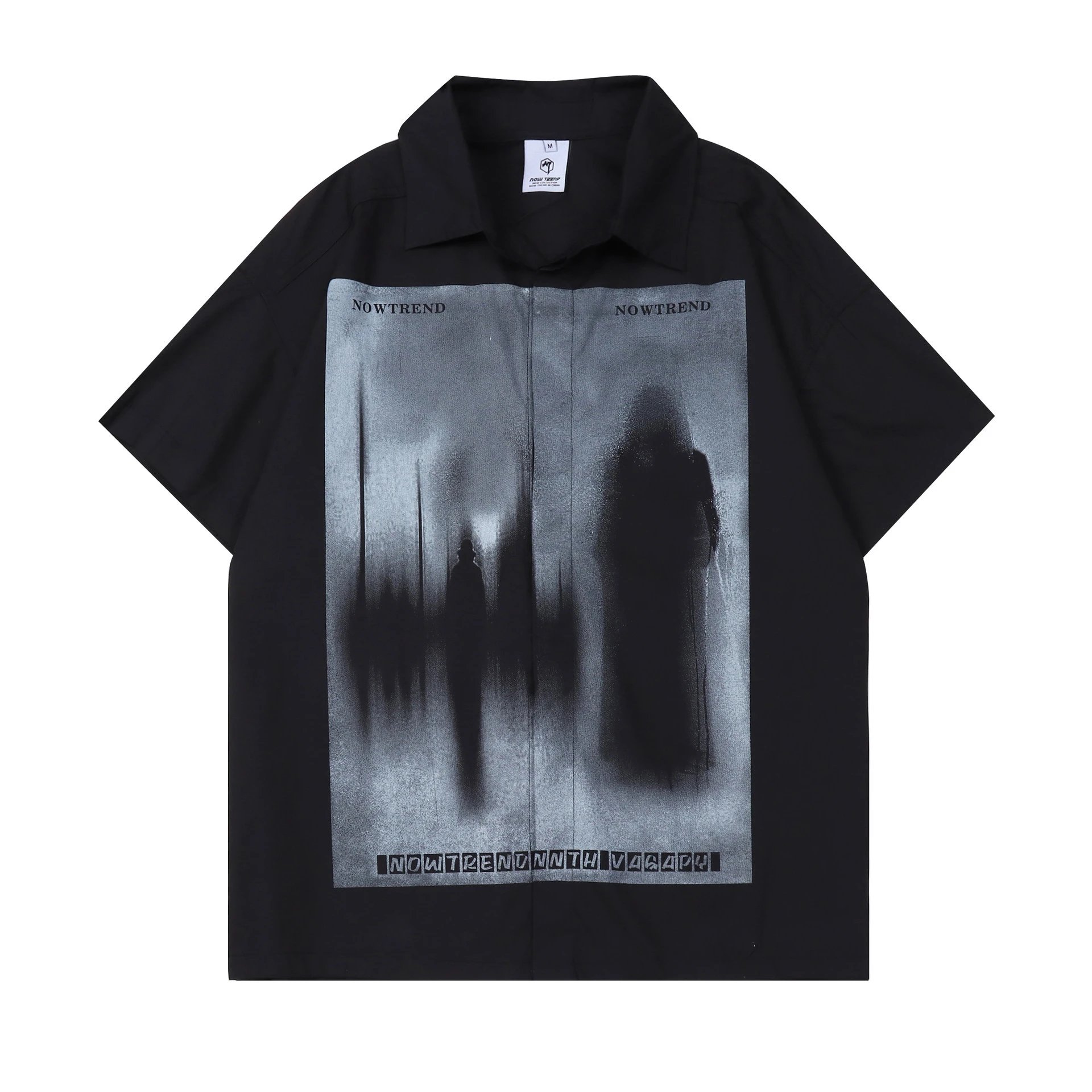Design NTHV Library Black Oversized Short-Sleeve Shirt - 7