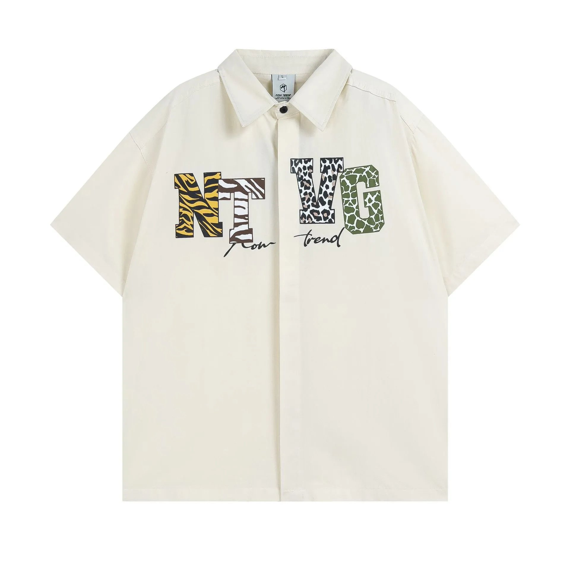 Design NTHV Library Black Oversized Short-Sleeve Shirt - 25