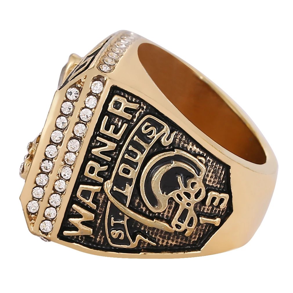Design Kanjin Jewelry Custom NFL Championship Rings Set Silver Black Gold Jewelry Accessories - 24