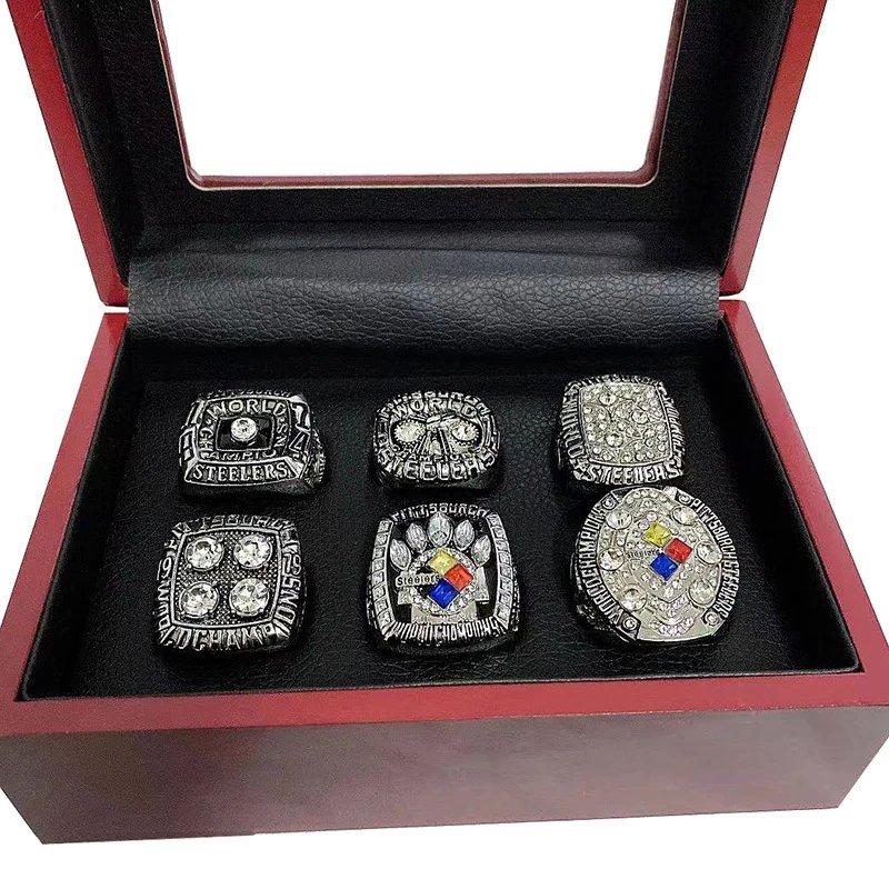 Pittsburgh Steelers 6 Year NFL Super Bowl Championship Ring photo 5
