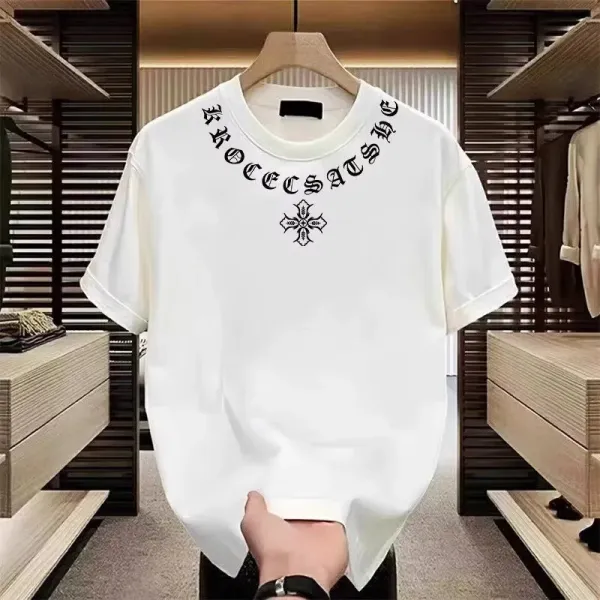 Chrome Hearts Cross Logo White T-Shirt - 11