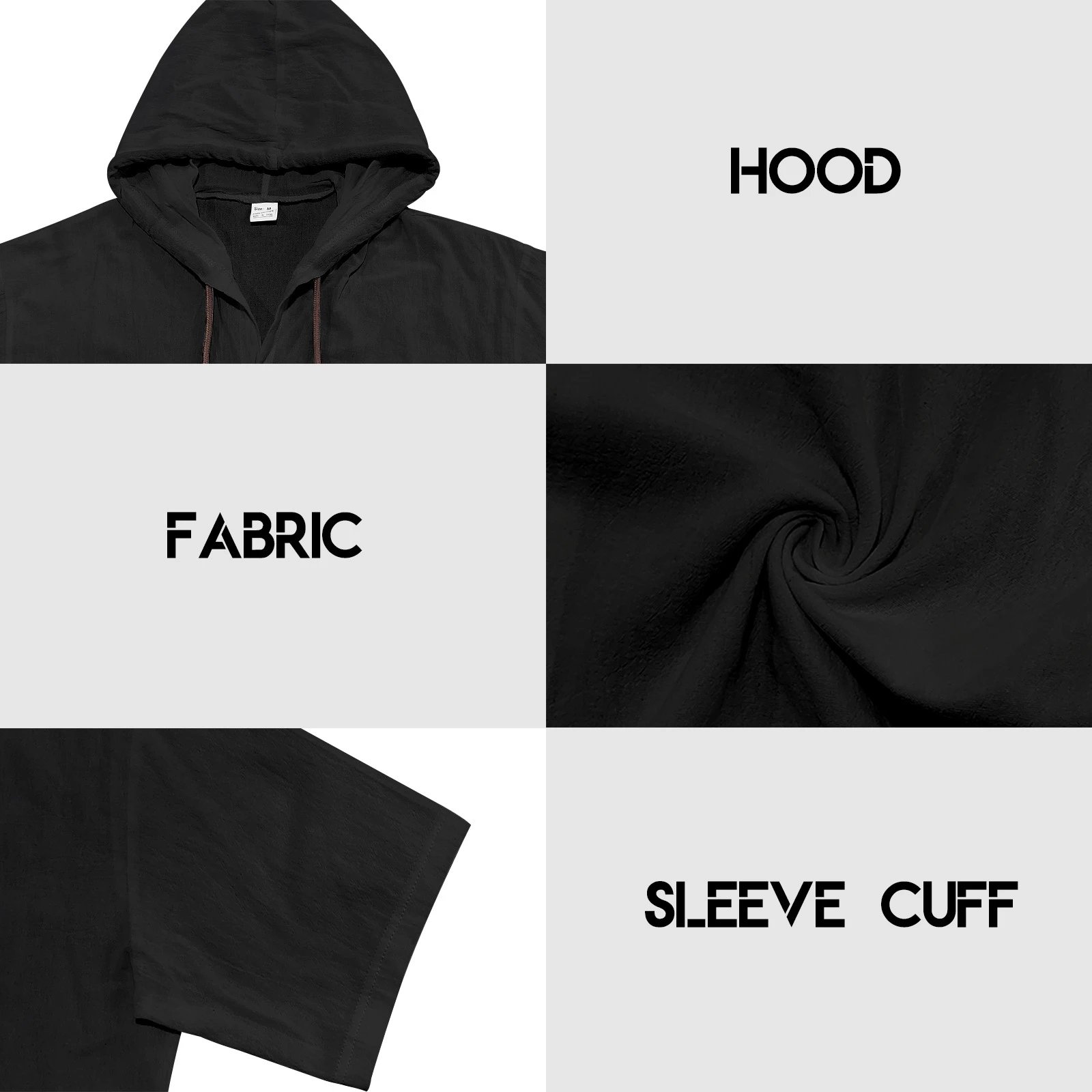 Design Hooded Button-Up Shirt Olive Green with Tribal Pocket Tops - 64