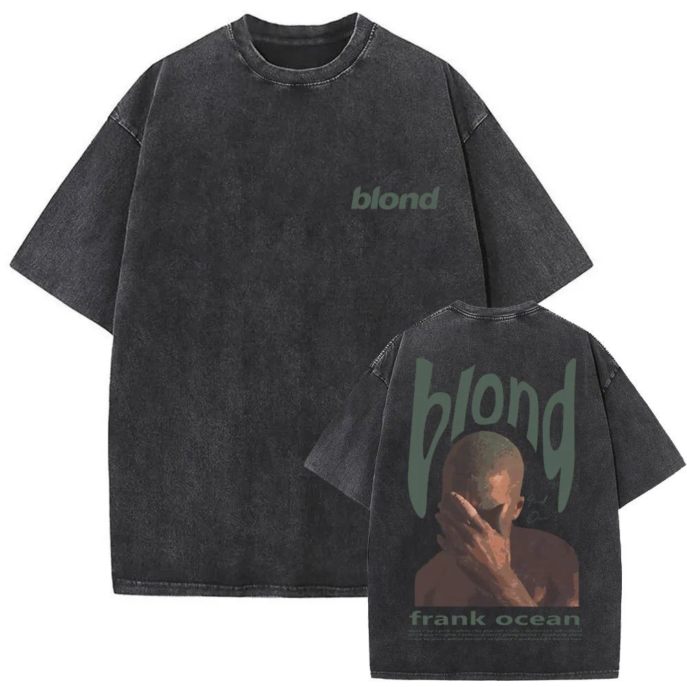 Frank Ocean Blond Washed Black T-Shirt