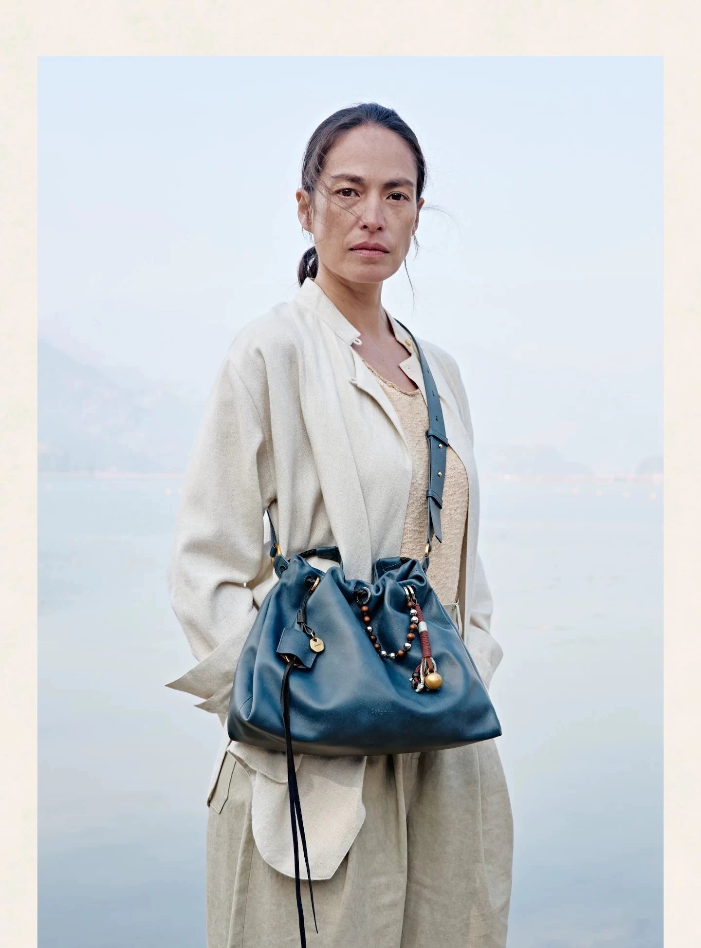 Jacquemus Le Chiquito White Drawstring Hobo Bag Shoulder Bags - 7