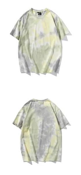 Design Abstract Brushstroke Print Black T-Shirt - 8
