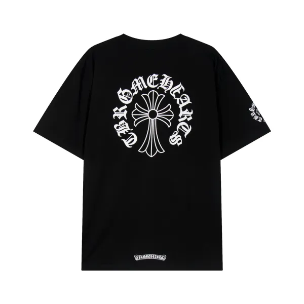 Chrome Hearts Cross Embroidered T-Shirt White - 12