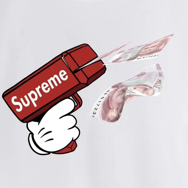 Supreme Play Dead White T-Shirt - 8