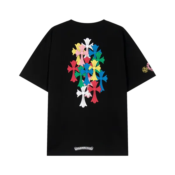 Chrome Hearts Cross Embroidered T-Shirt White - 16
