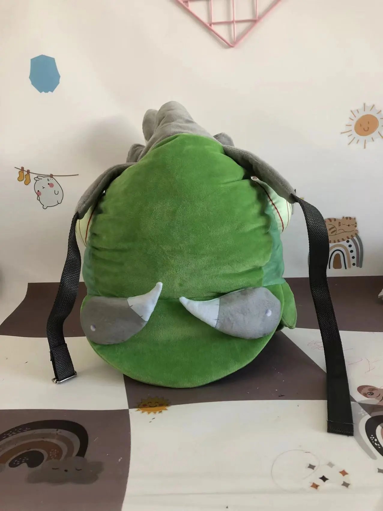 Design Custom Chameleon Plush Hat Green Multicolor Accessories Hats - 10