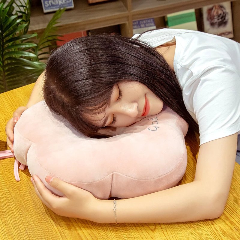Design Flower-Shaped Donut Cushion Pink Seat Pad Accessories - 13