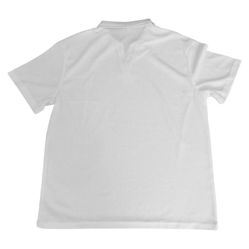 Design Waffle Knit Polo Shirt Light Gray Tops Polo - 25